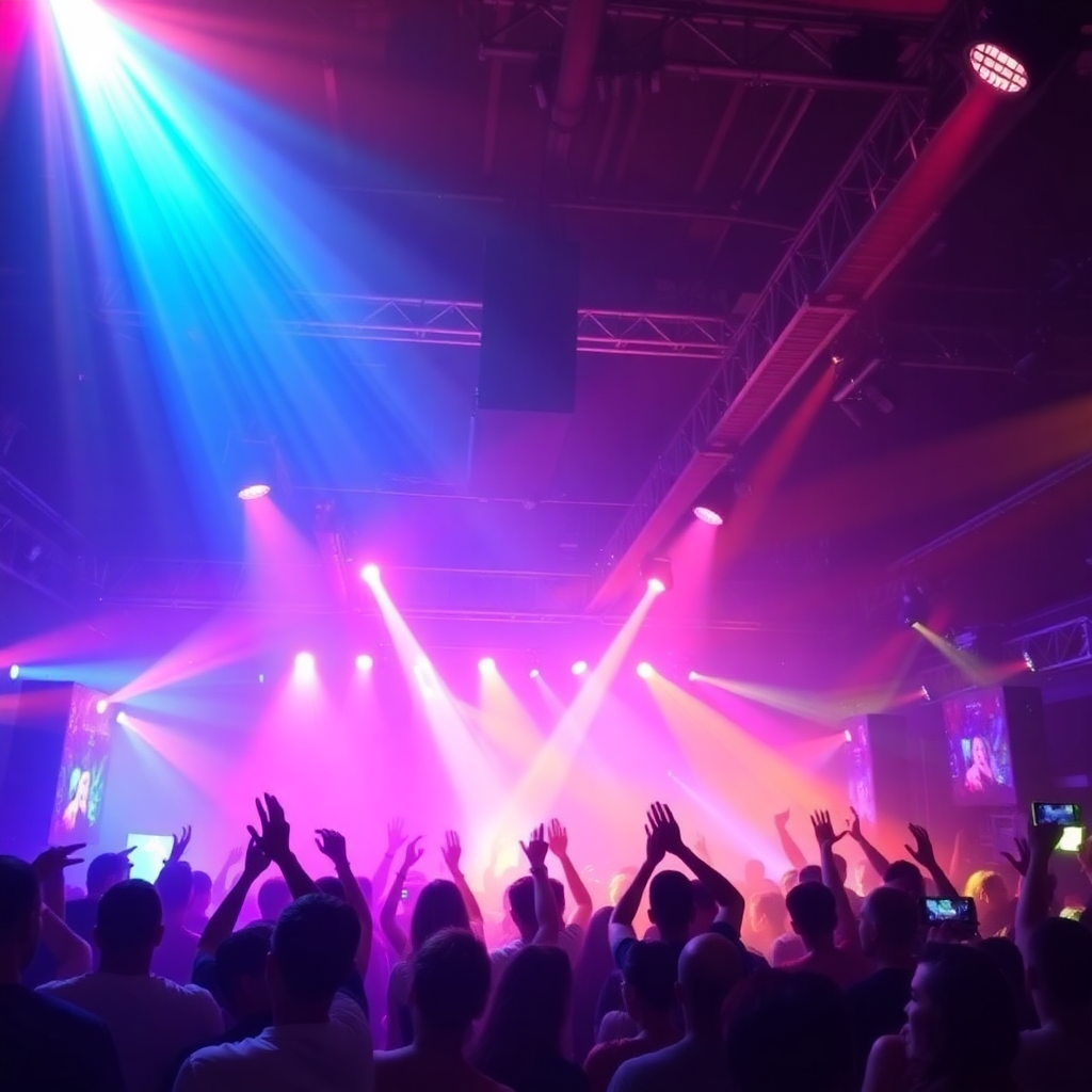 A nightclub with great music
